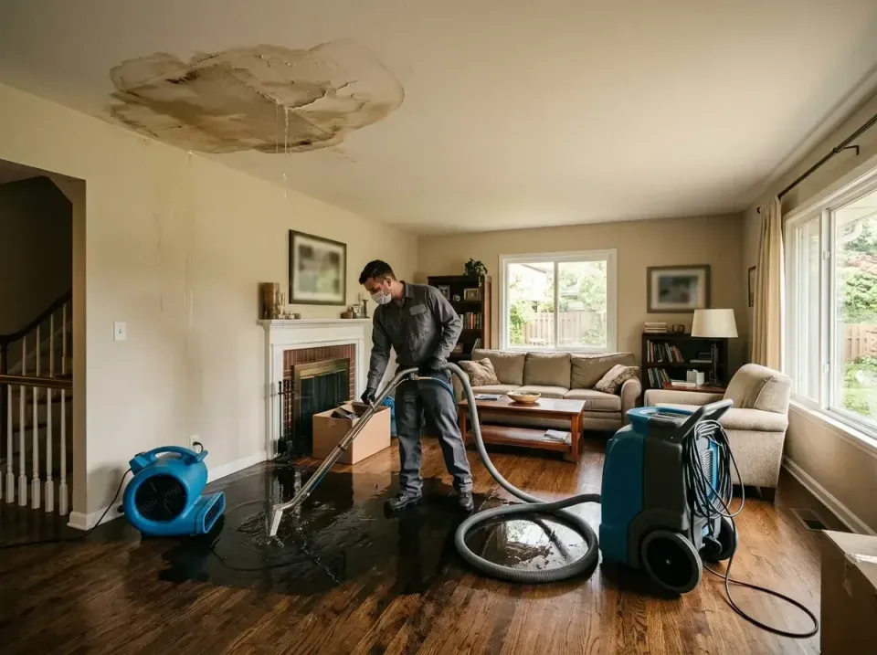 attic-pipe-burst-ceiling-drip-008 — frequently asked questions, Water Damage Restoration & Carpet Care in Groveville, NJ